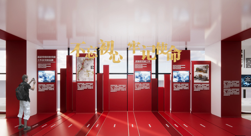 企業黨建文化展廳,展示館設計 企業黨建文化展廳,展示館設計