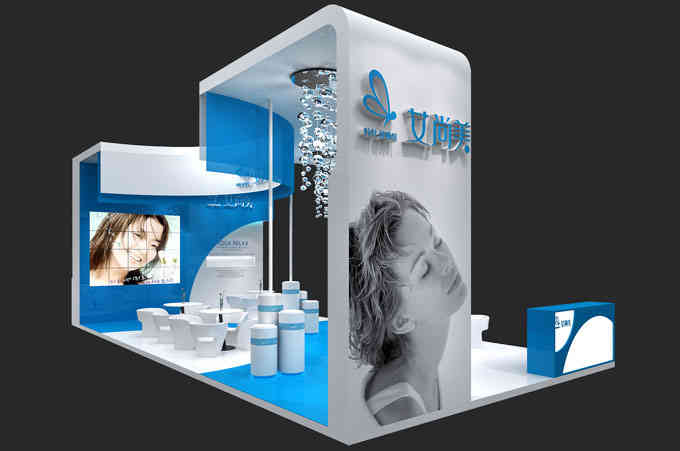 艾美尚特裝展臺廣州美博會 艾美尚特裝展臺廣州美博會